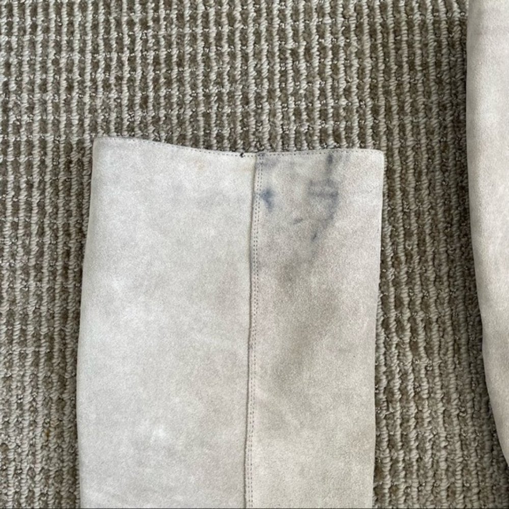 Free People Riley Whipstitch Tall Boot Grey Suede - Picture 5 of 8
